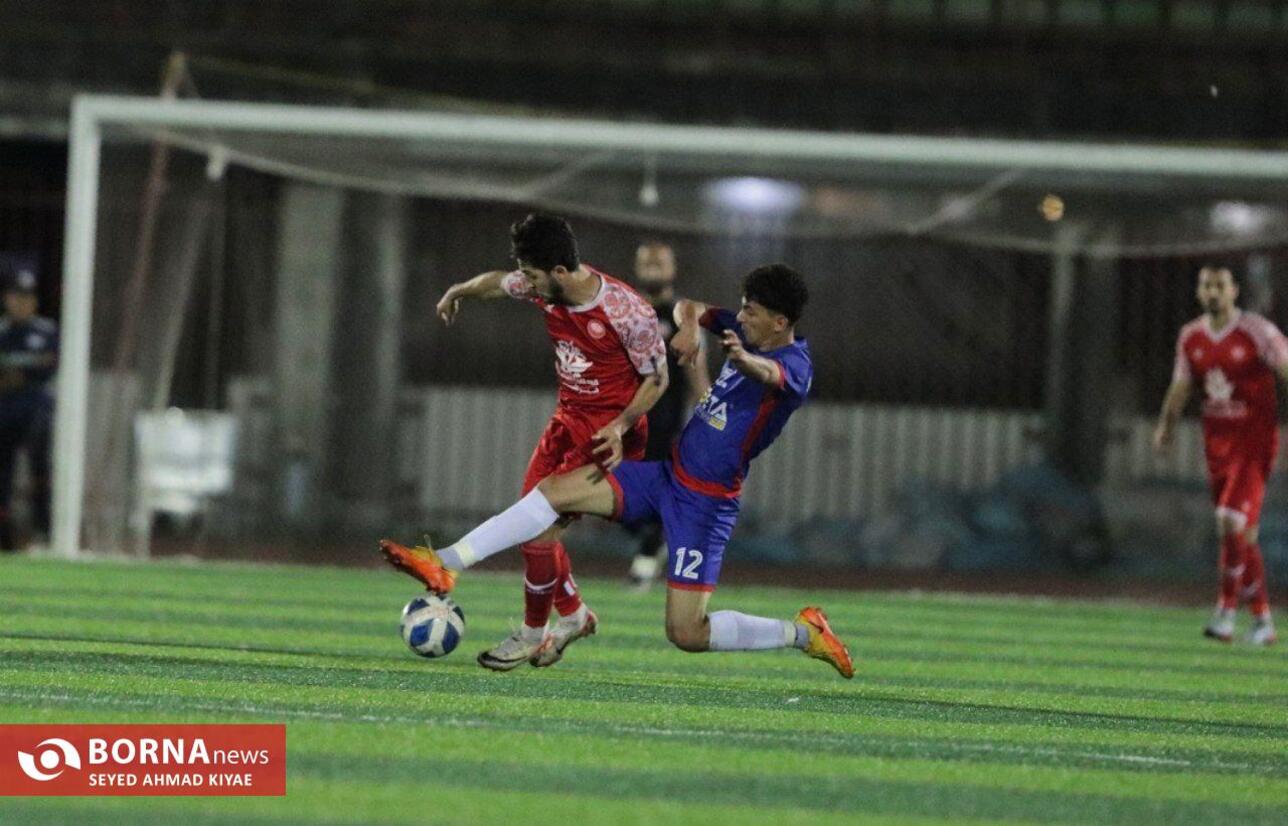 دیدار تیم های فوتبال سپیدرود رشت_ آینده سازان اردبیل