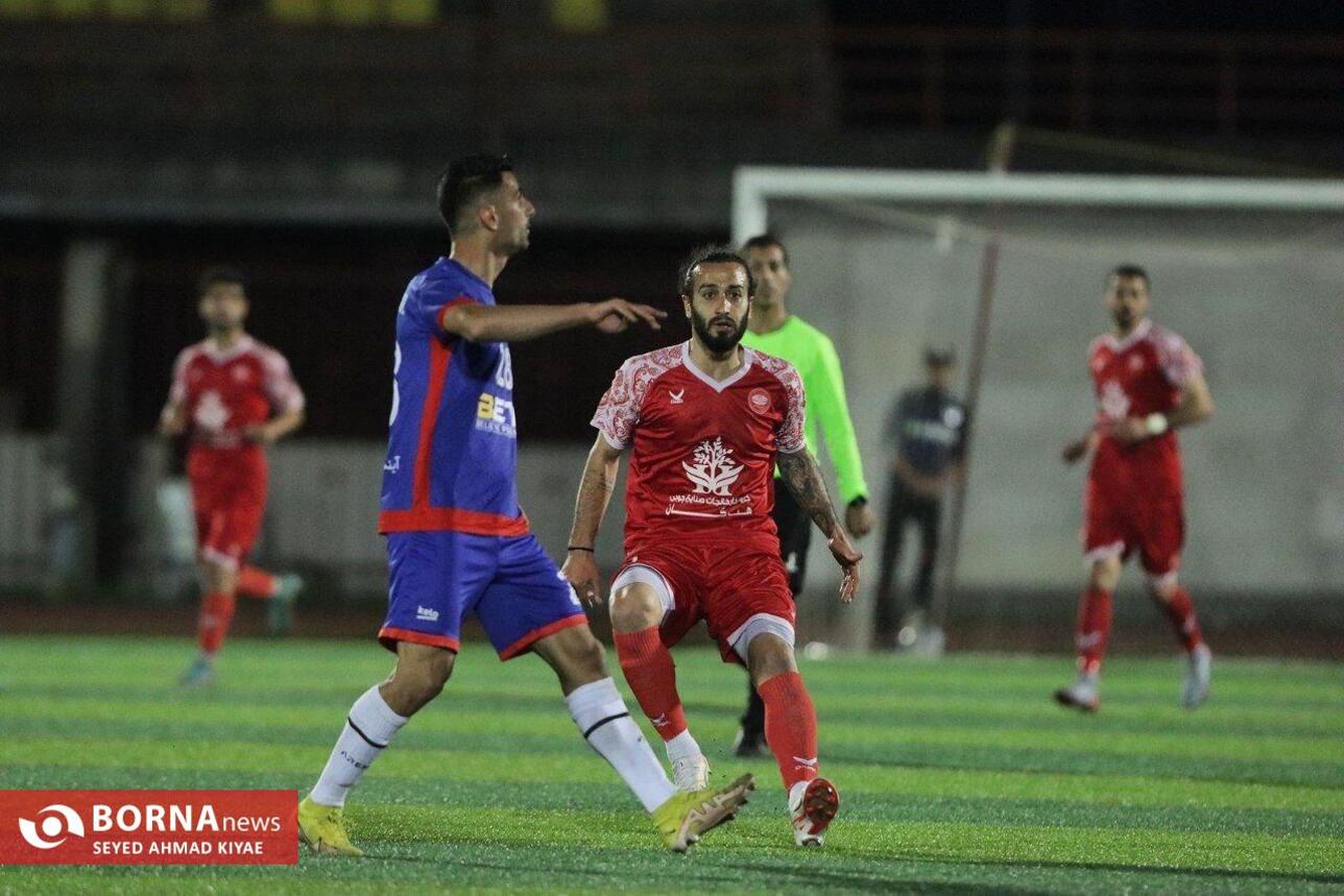 دیدار تیم های فوتبال سپیدرود رشت_ آینده سازان اردبیل