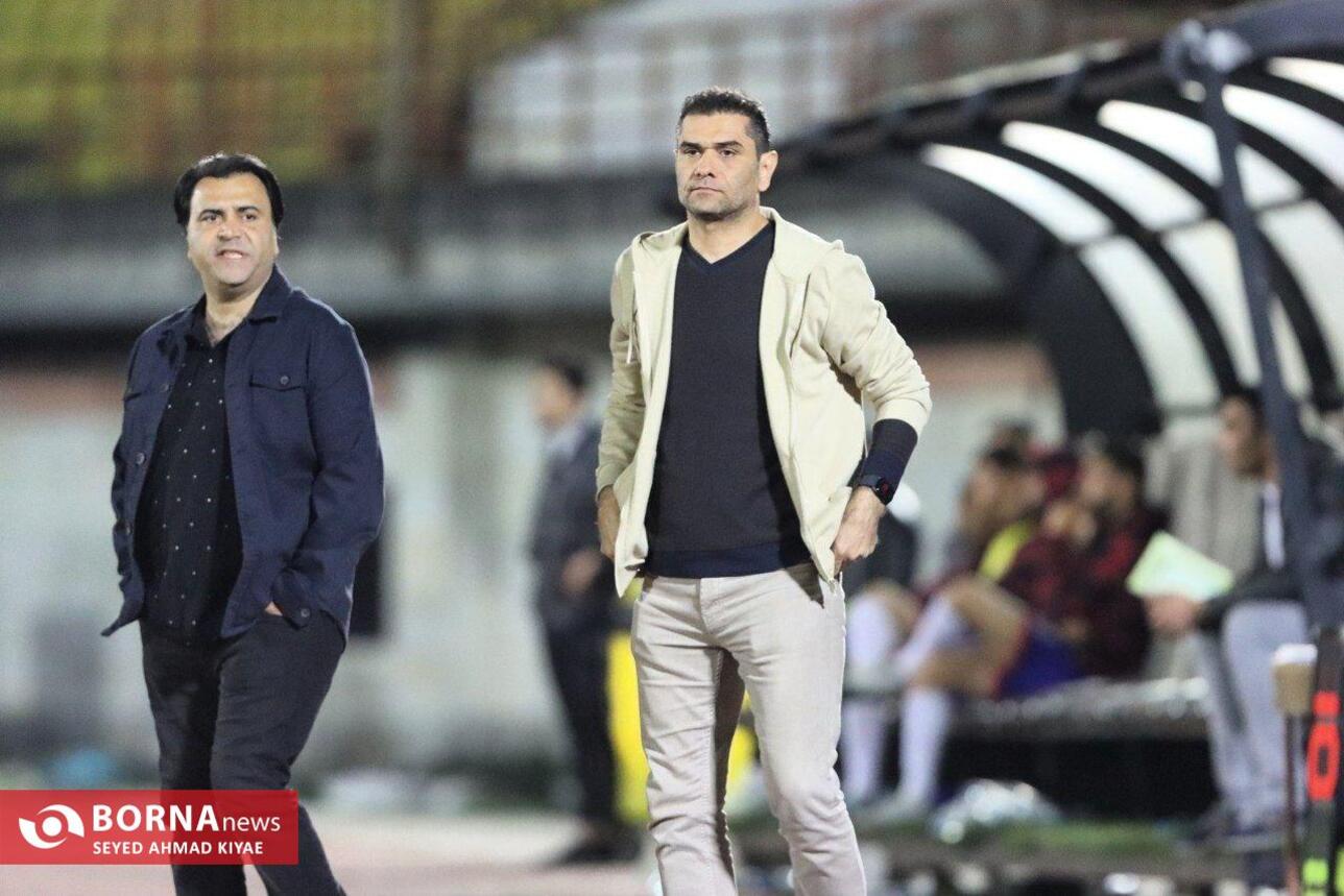 دیدار تیم های فوتبال سپیدرود رشت_ آینده سازان اردبیل