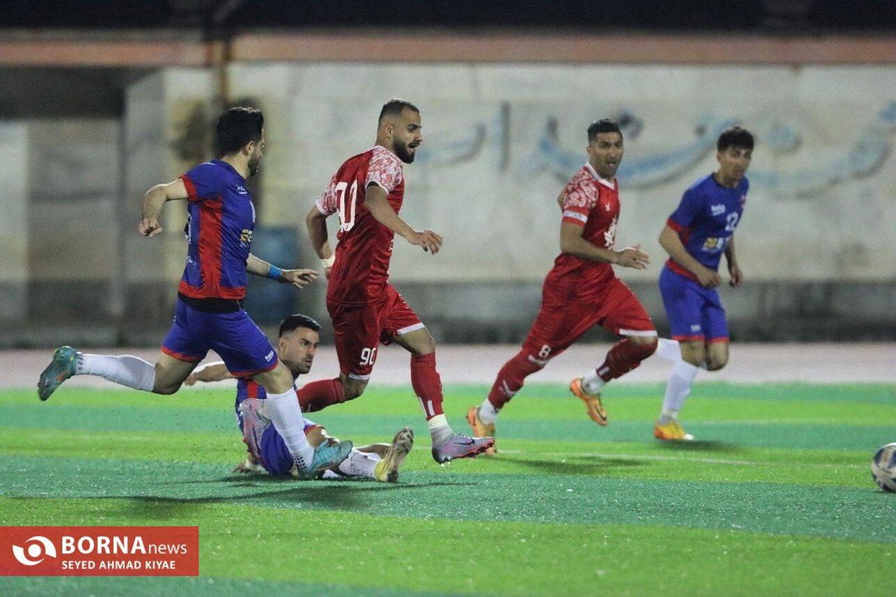 دیدار تیم های فوتبال سپیدرود رشت_ آینده سازان اردبیل