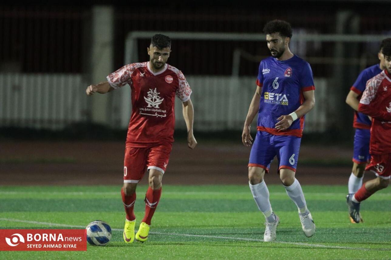 دیدار تیم های فوتبال سپیدرود رشت_ آینده سازان اردبیل