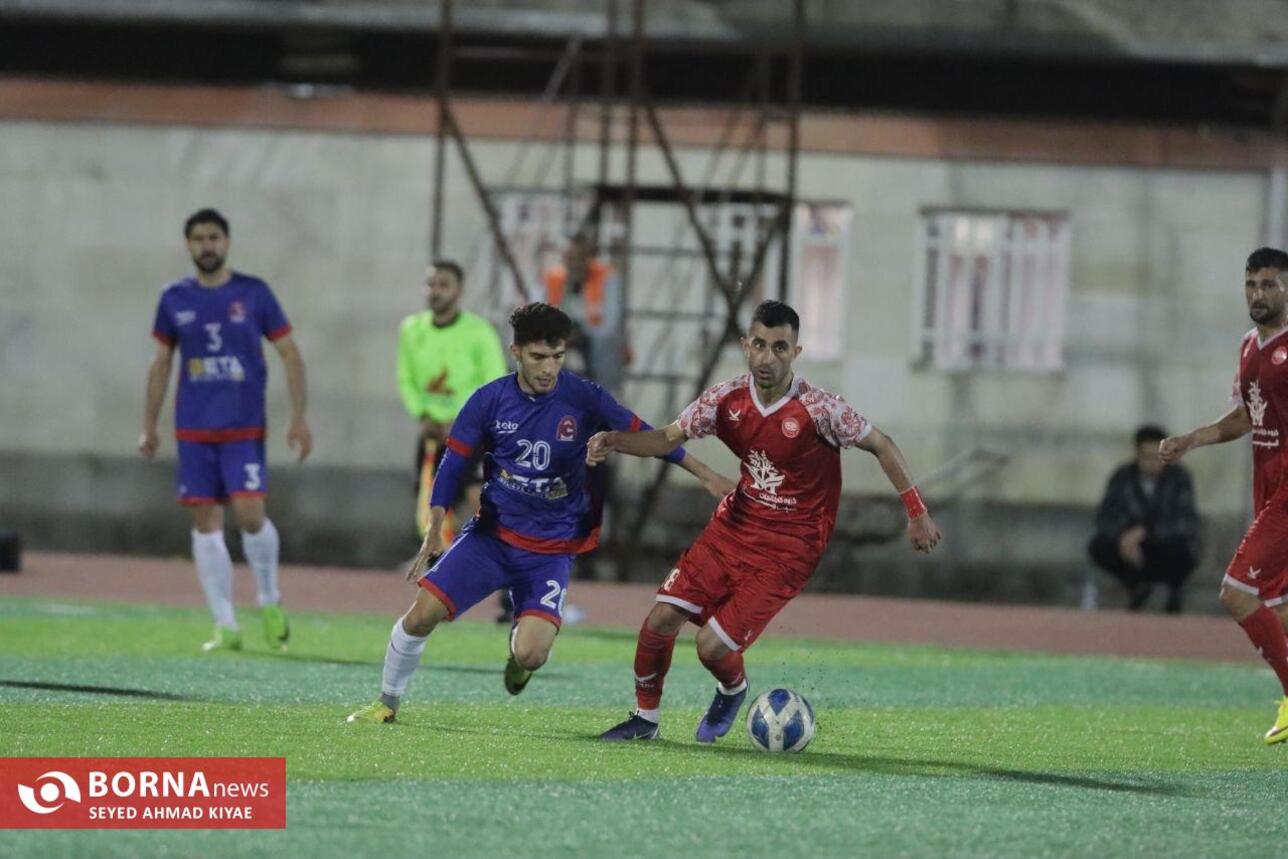 دیدار تیم های فوتبال سپیدرود رشت_ آینده سازان اردبیل