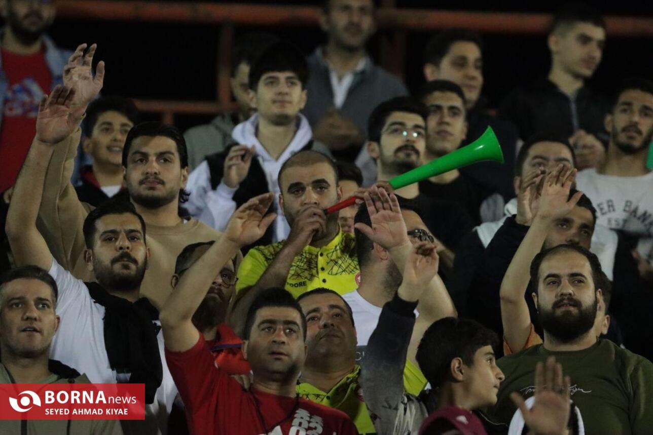 دیدار تیم های فوتبال سپیدرود رشت_ آینده سازان اردبیل