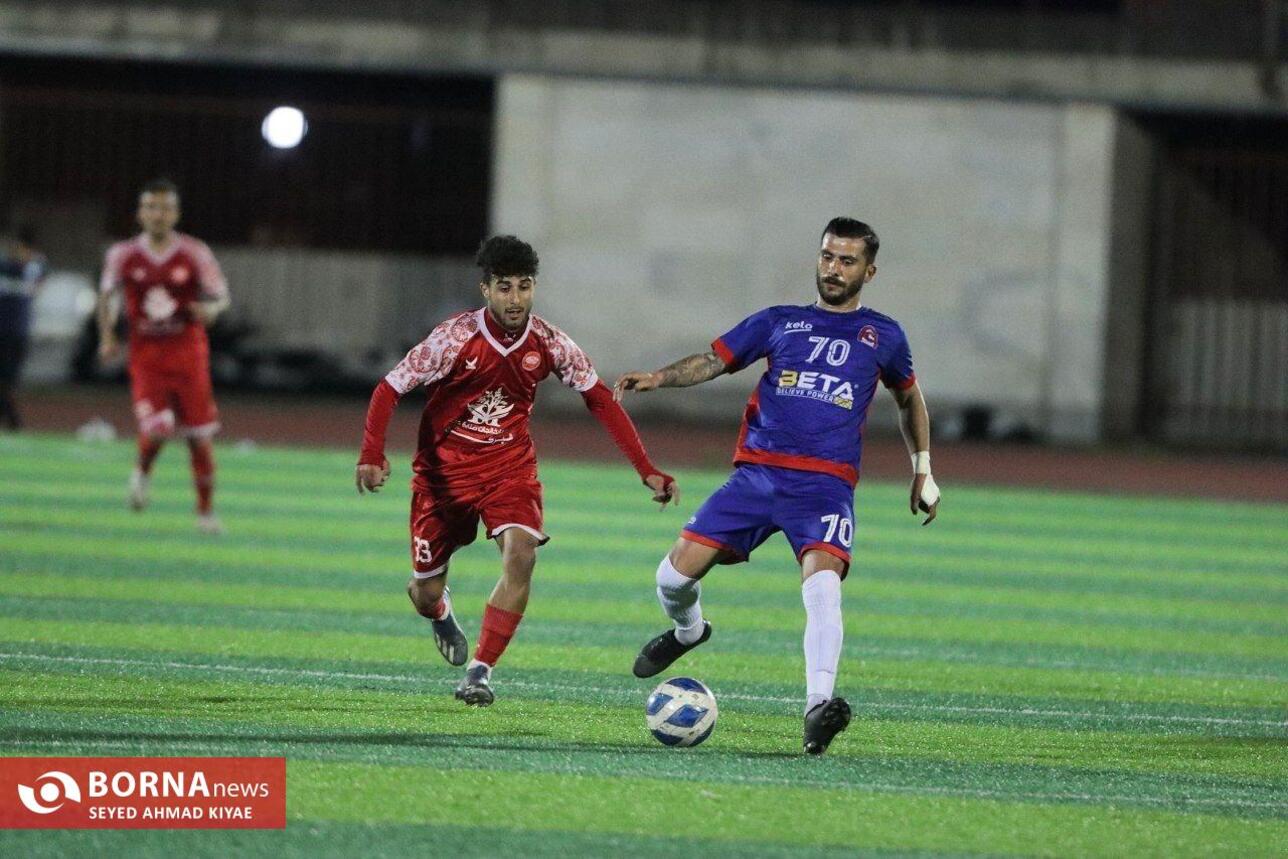 دیدار تیم های فوتبال سپیدرود رشت_ آینده سازان اردبیل