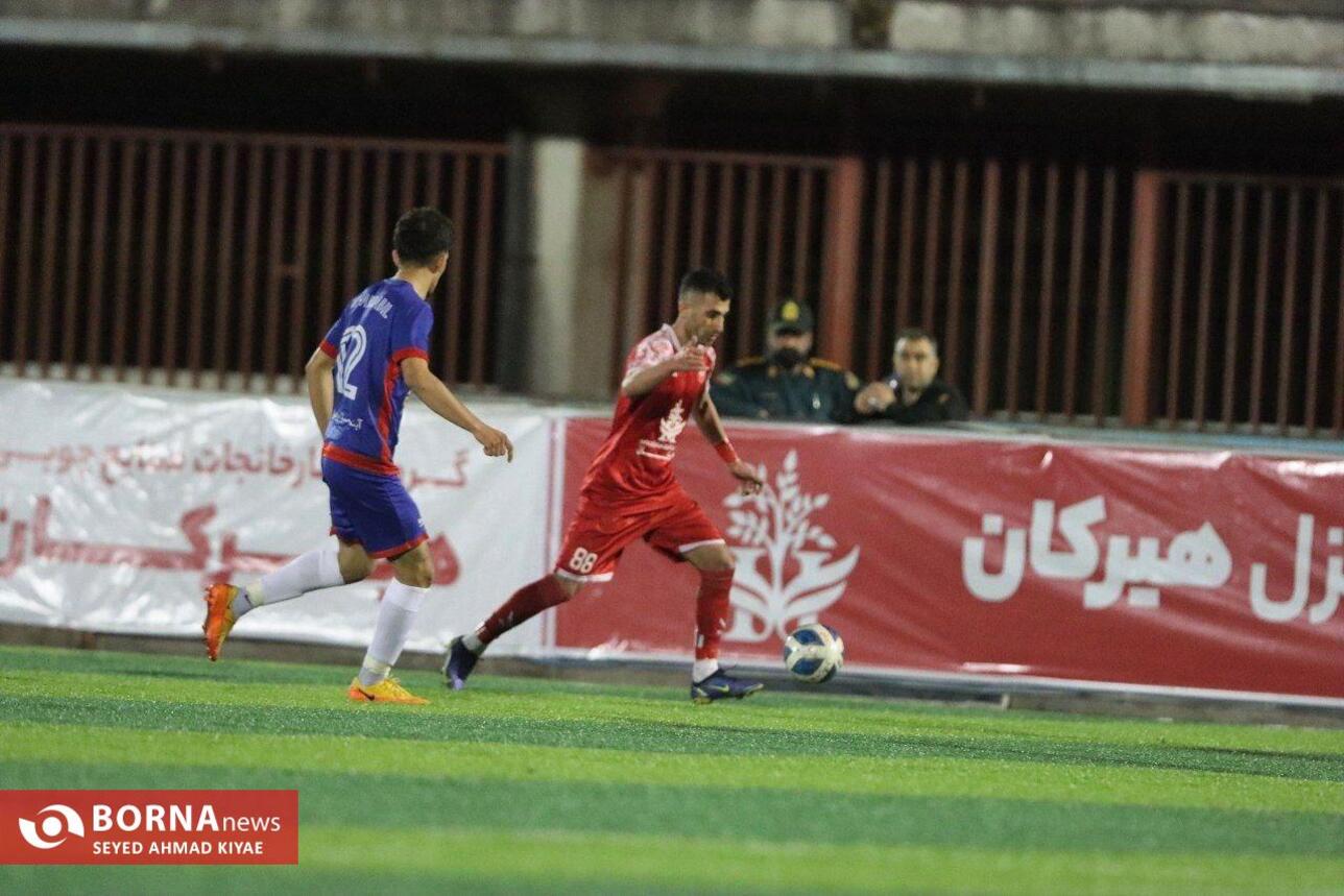 دیدار تیم های فوتبال سپیدرود رشت_ آینده سازان اردبیل