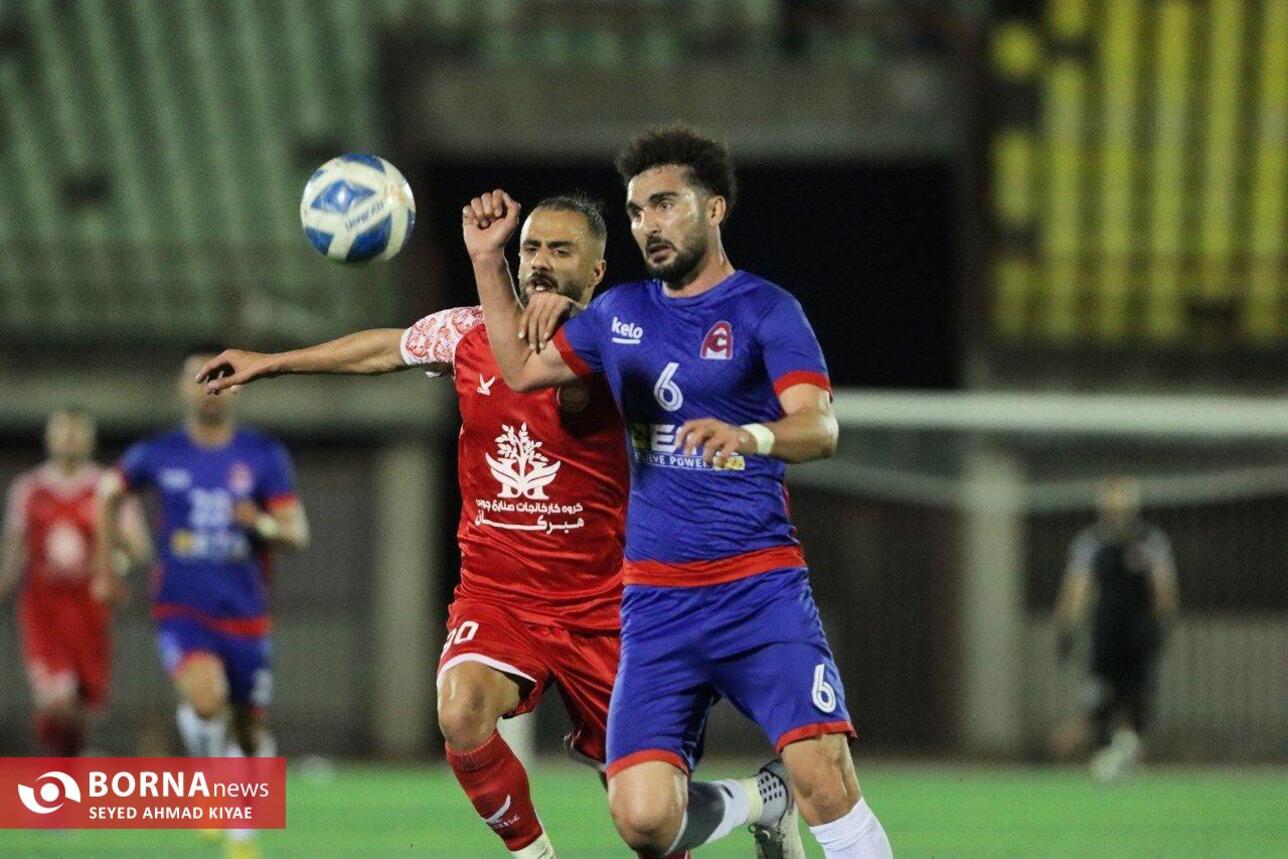 دیدار تیم های فوتبال سپیدرود رشت_ آینده سازان اردبیل