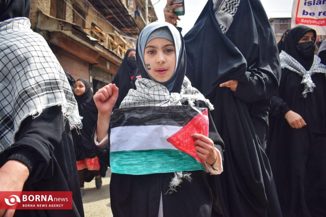 راهپیمایی روز جهانی قدس در کشمیر ھند