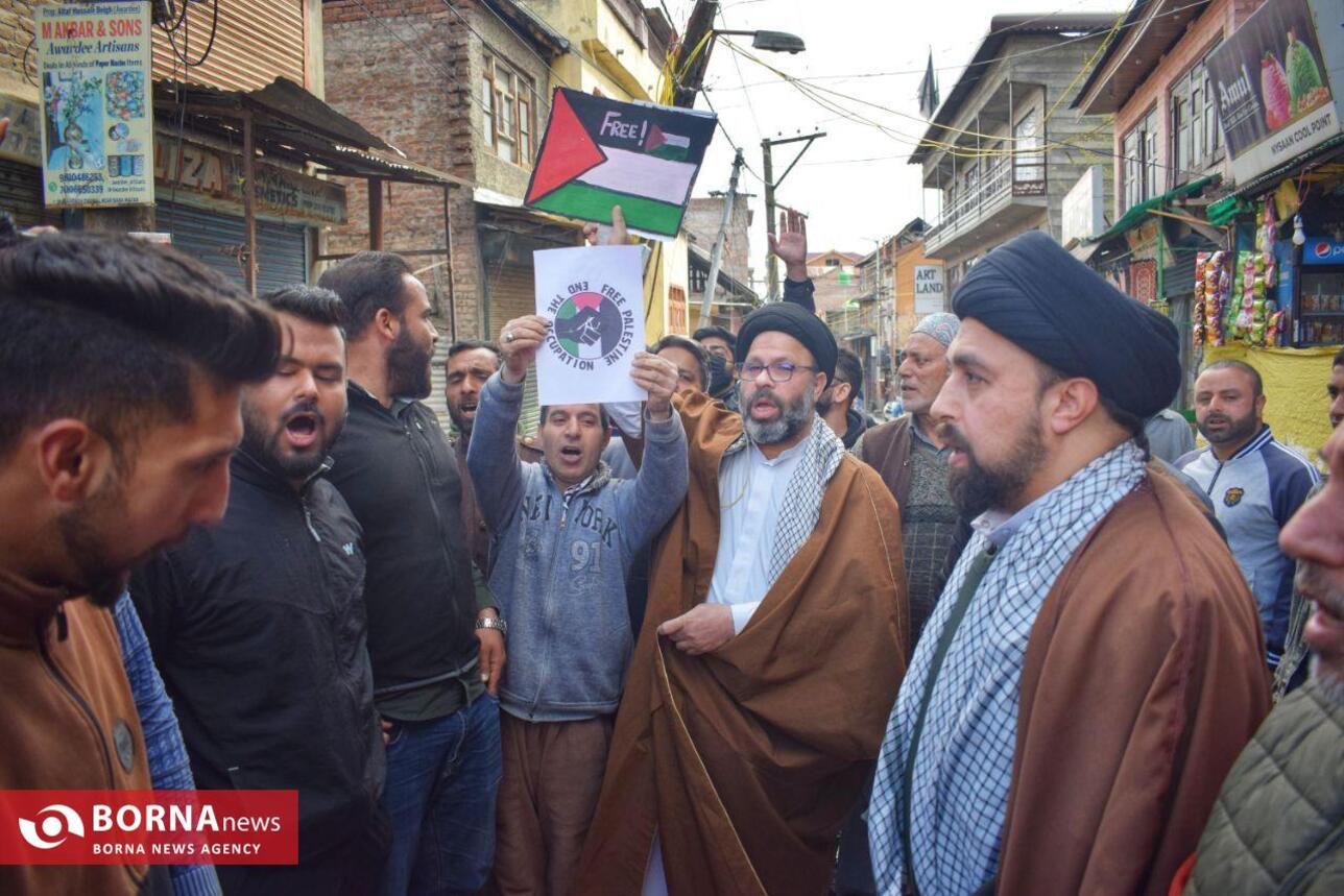 راهپیمایی روز جهانی قدس در کشمیر ھند