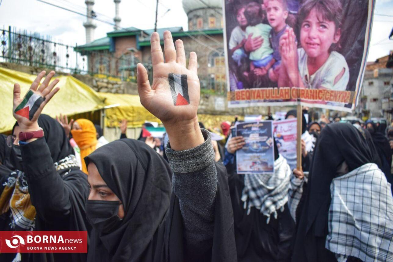 راهپیمایی روز جهانی قدس در کشمیر ھند