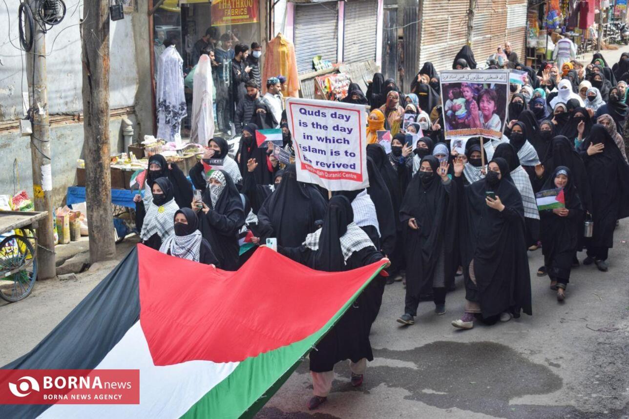 راهپیمایی روز جهانی قدس در کشمیر ھند