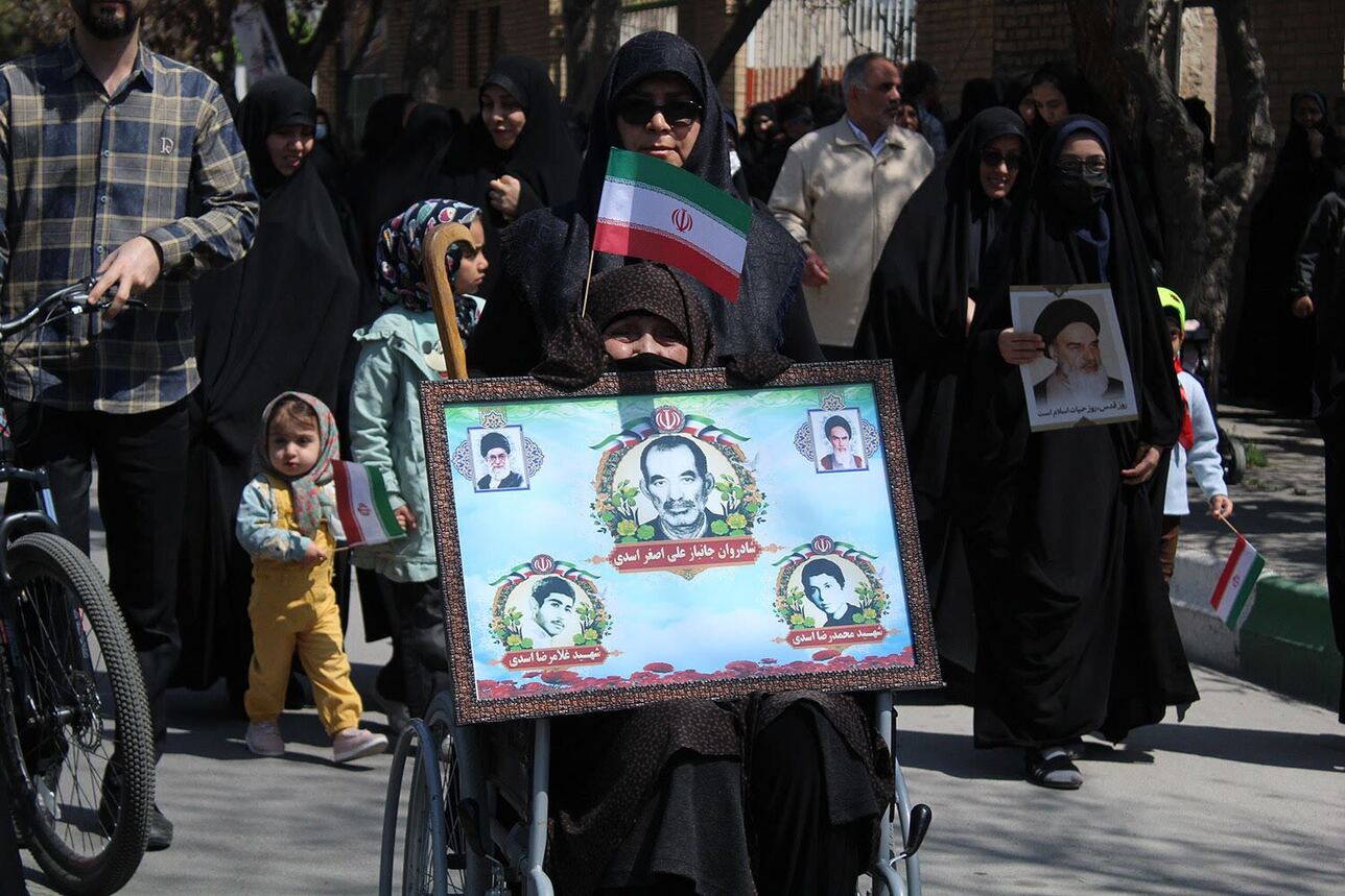 راهپیمایی روز قدس- قوچان