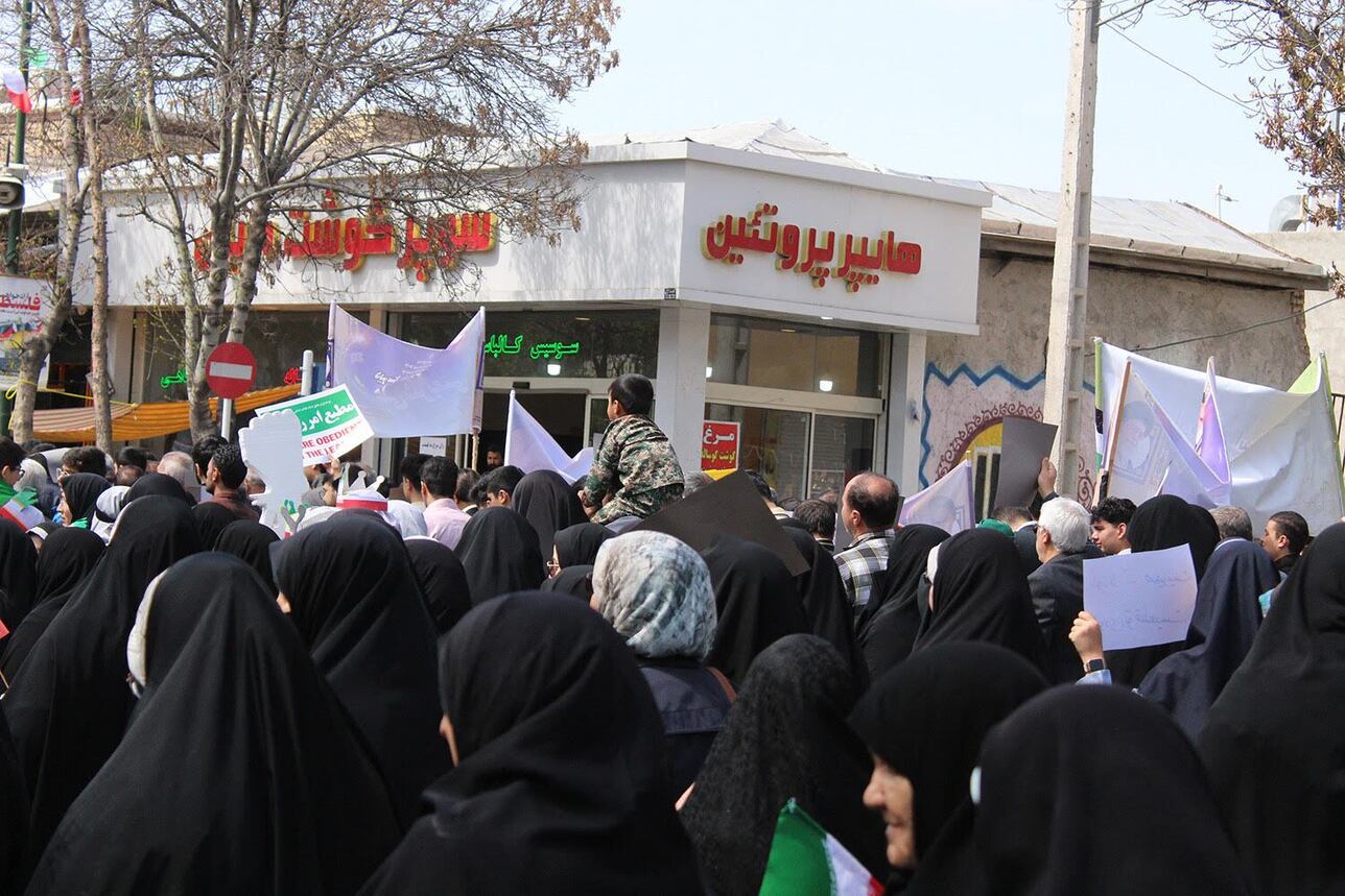 راهپیمایی روز قدس- قوچان