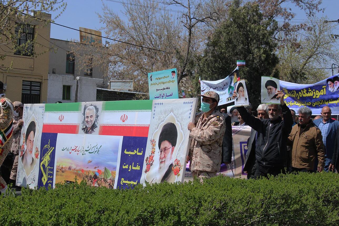 راهپیمایی روز قدس- قوچان