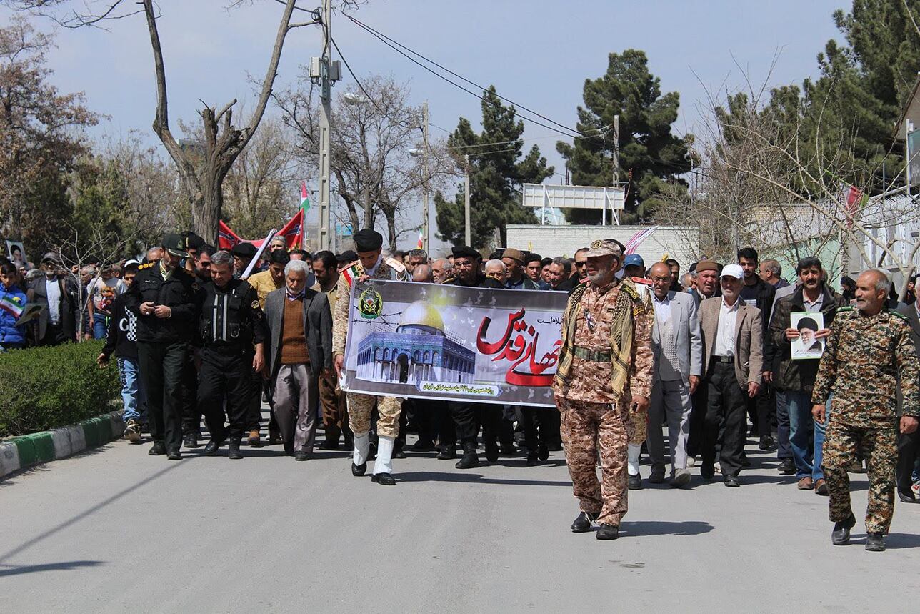 راهپیمایی روز قدس- قوچان