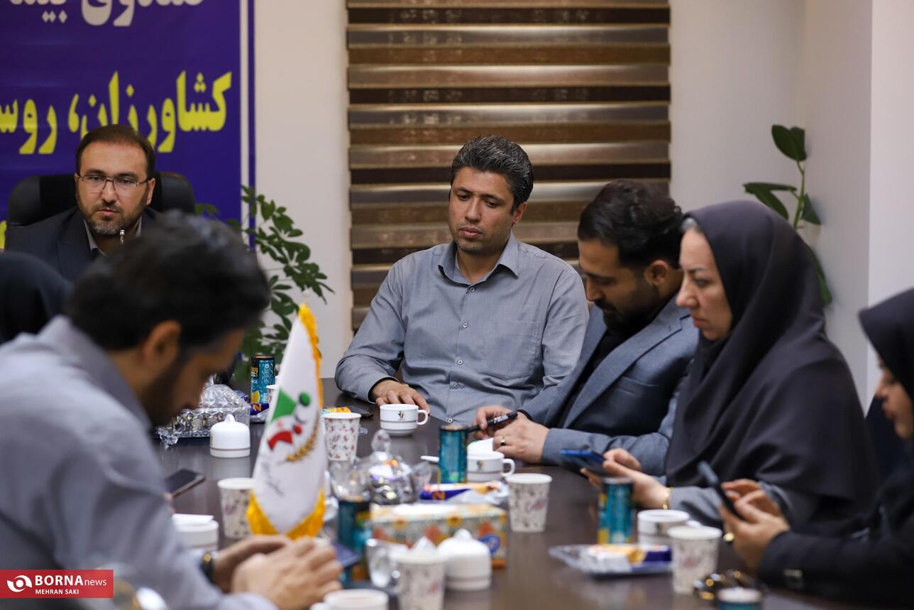 نشست خبری مدیر صندوق بیمه اجتماعی کشاورزان، روستائیان و عشایر استان مرکزی