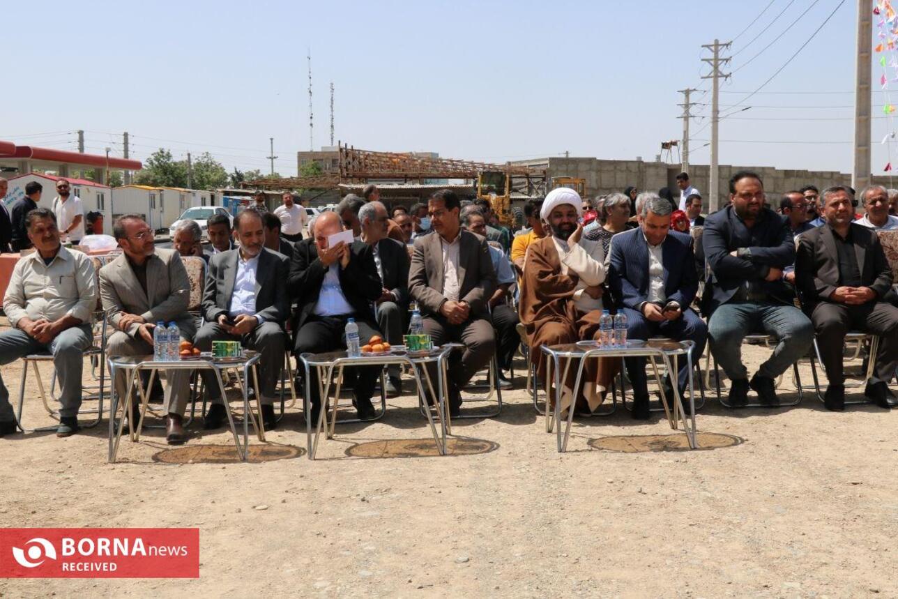 آئین کلنگ زنی خانه کشتی و ورزش‌های رزمی شهر کهریزک