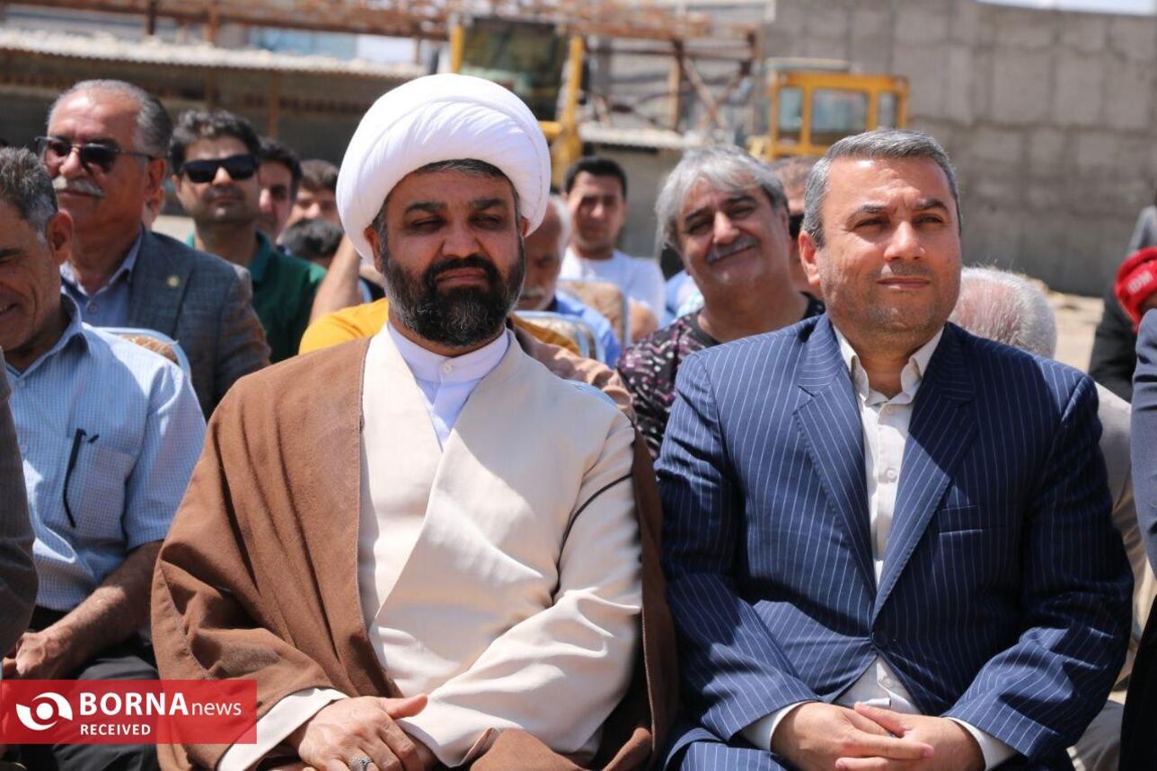 آئین کلنگ زنی خانه کشتی و ورزش‌های رزمی شهر کهریزک