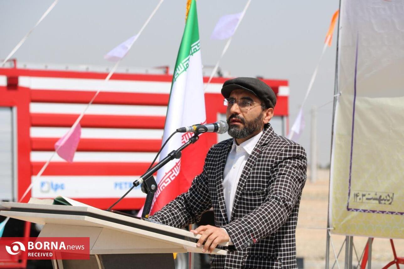 آئین کلنگ زنی خانه کشتی و ورزش‌های رزمی شهر کهریزک