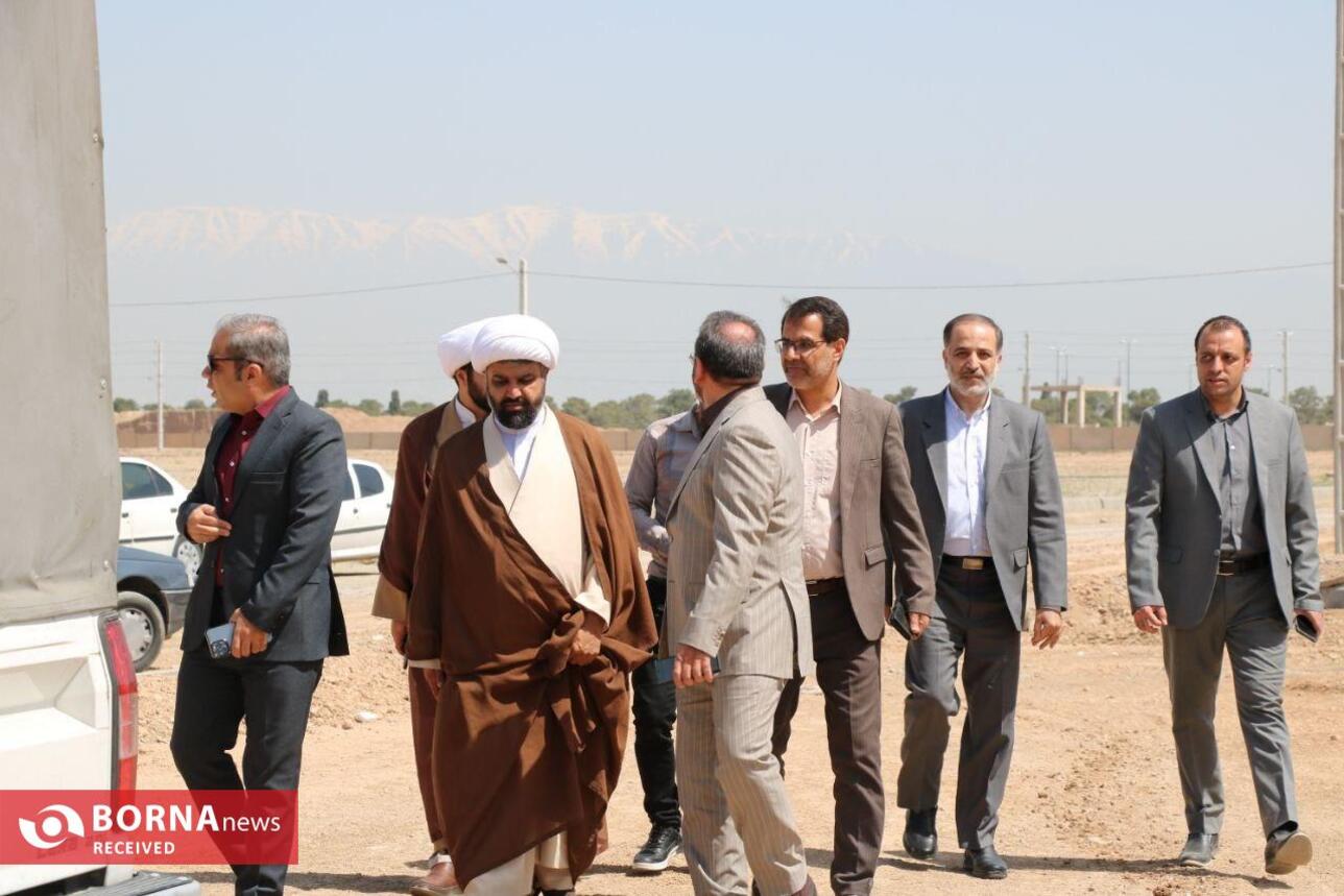 آئین کلنگ زنی خانه کشتی و ورزش‌های رزمی شهر کهریزک