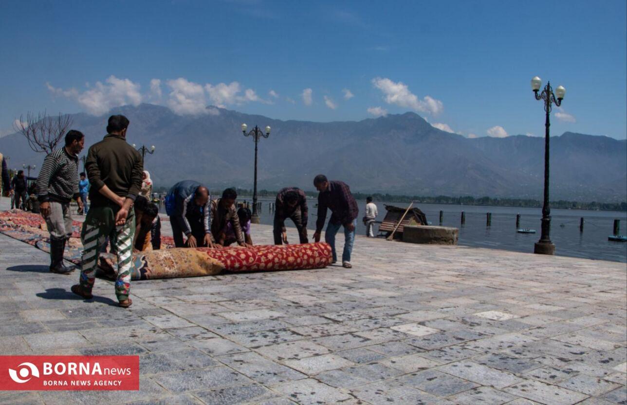 بزرگترین فرش دستباف کشمیر