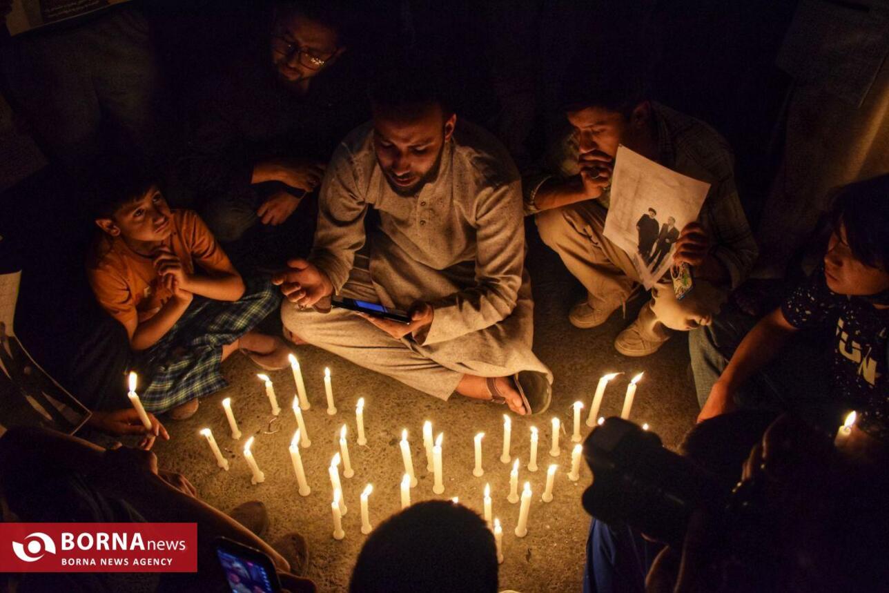 مراسم یادبود شهید رئیسی در کشمیر هند