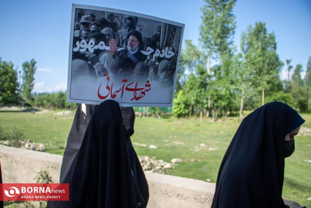 راهپیمایی زنان کشمیری به یاد شهید سید ابراهیم رئیسی
