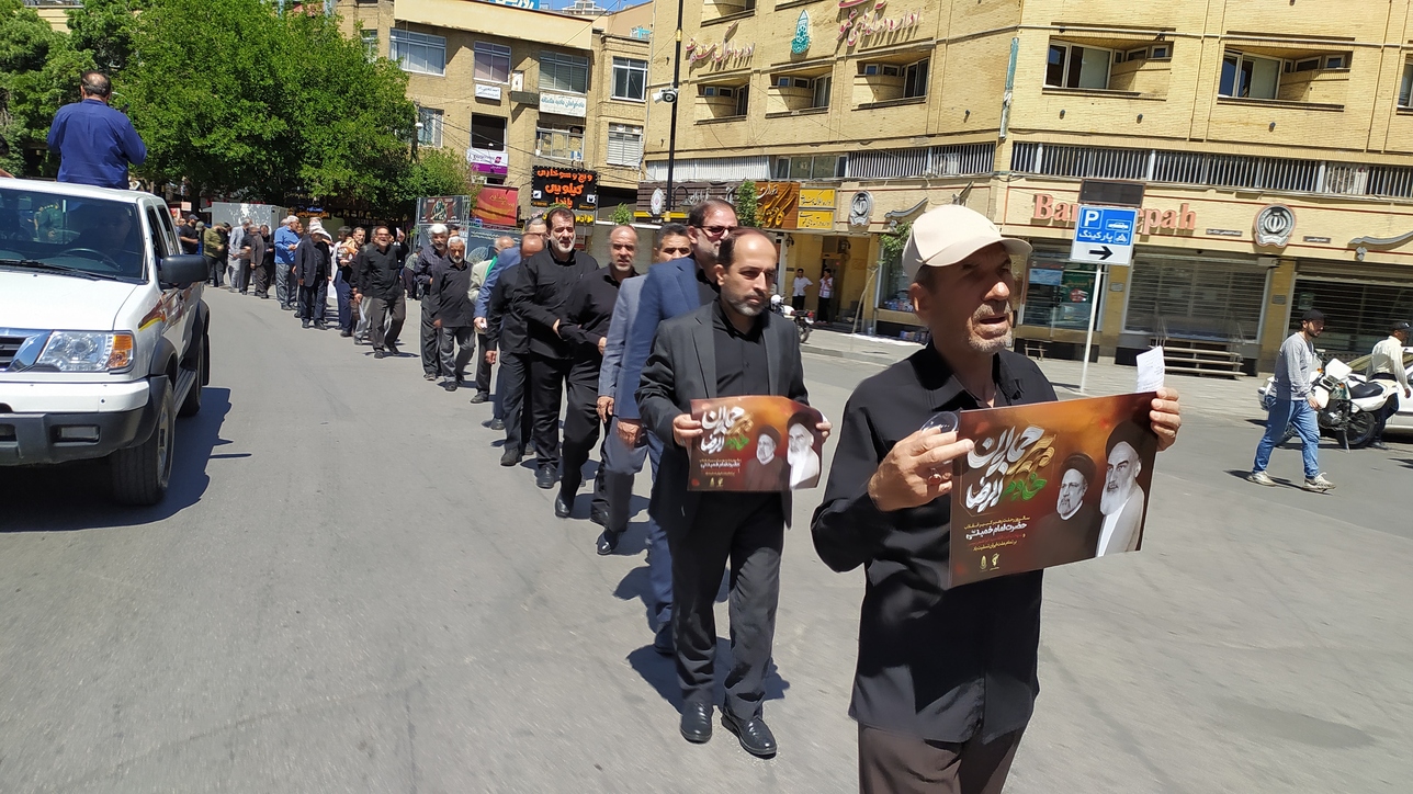 مراسم دسته عزاداری سالروز رحلت امام خمینی(ره) در همدان