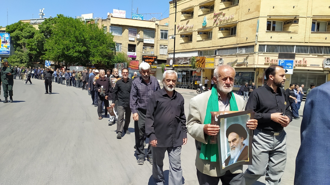 مراسم دسته عزاداری سالروز رحلت امام خمینی(ره) در همدان