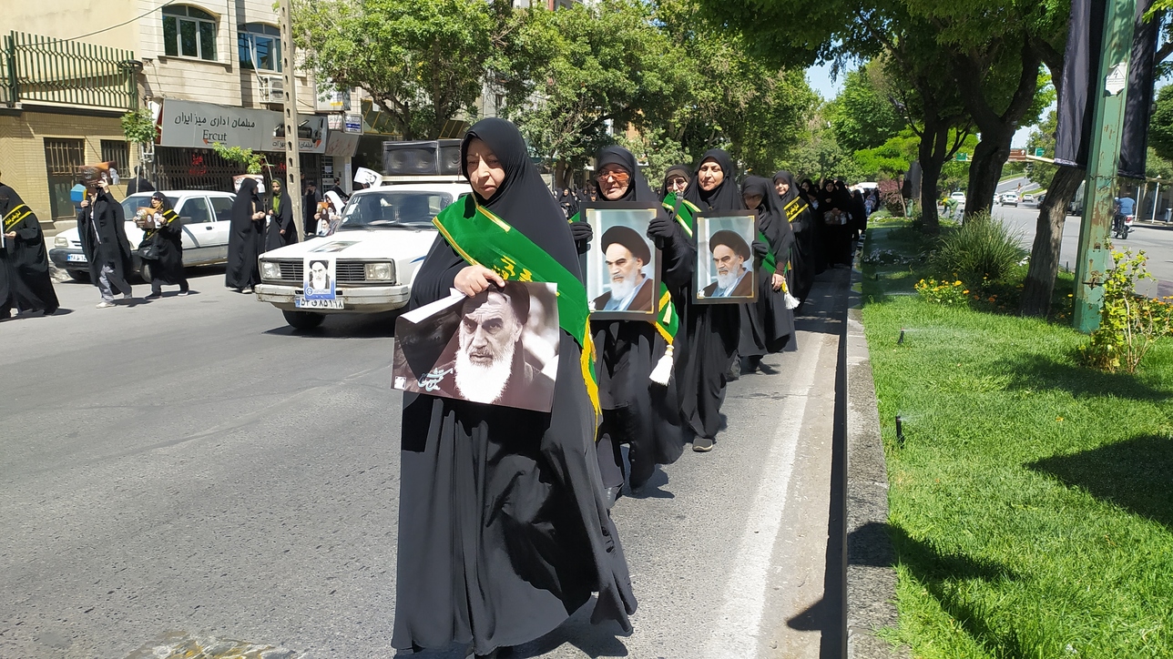 مراسم دسته عزاداری سالروز رحلت امام خمینی(ره) در همدان