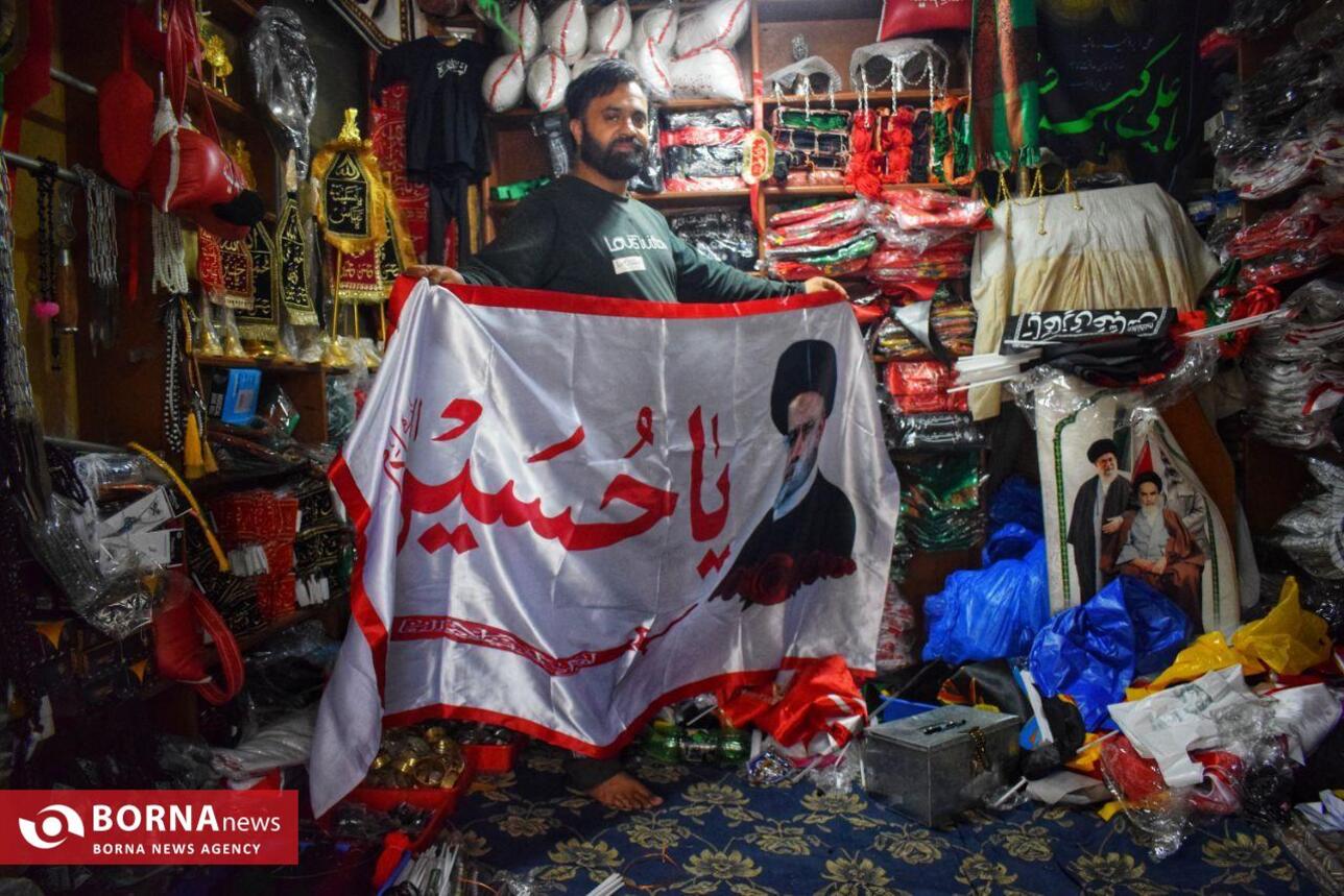 کشمیر سیاه‌پوش عزای حسینی شد