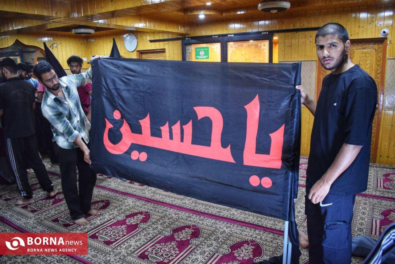 کشمیر سیاه‌پوش عزای حسینی شد