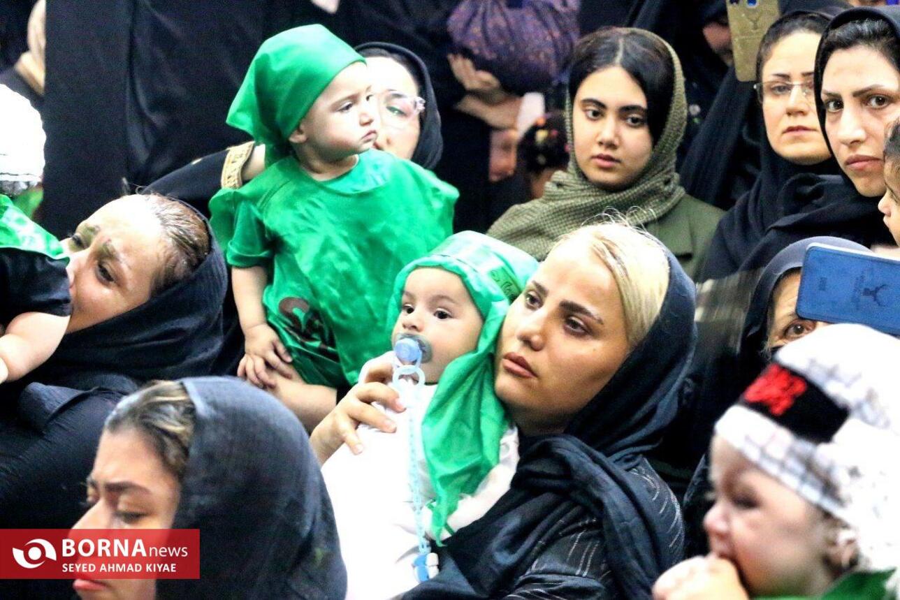 همایش شیرخوارگان حسینی در لاهیجان