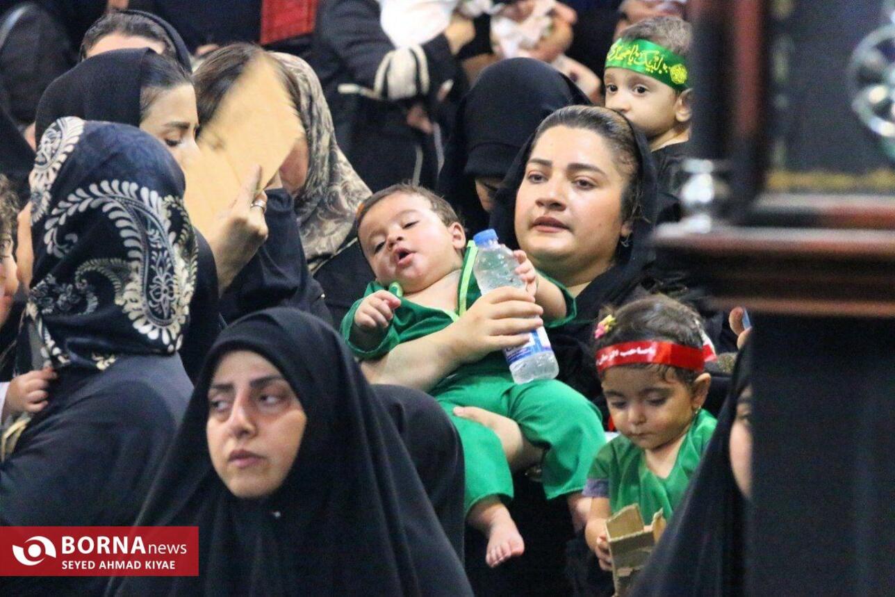 همایش شیرخوارگان حسینی در لاهیجان