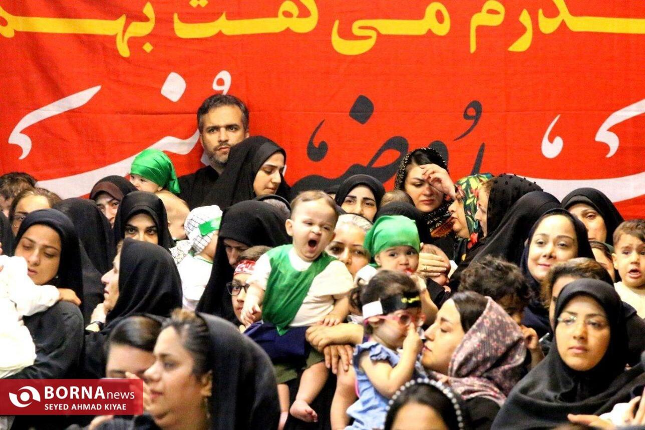 همایش شیرخوارگان حسینی در لاهیجان