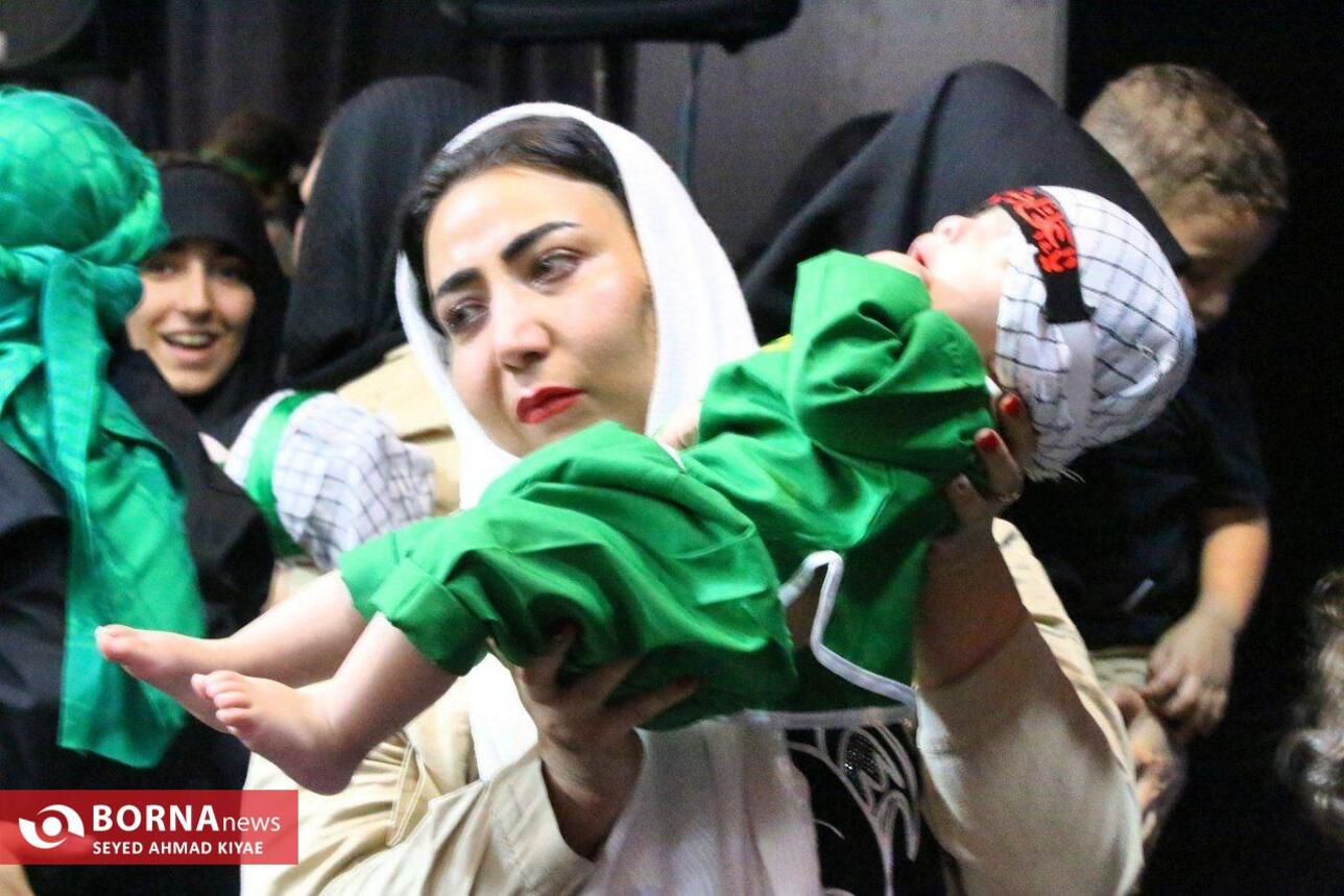 همایش شیرخوارگان حسینی در لاهیجان