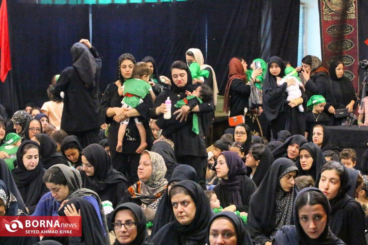 همایش شیرخوارگان حسینی در لاهیجان