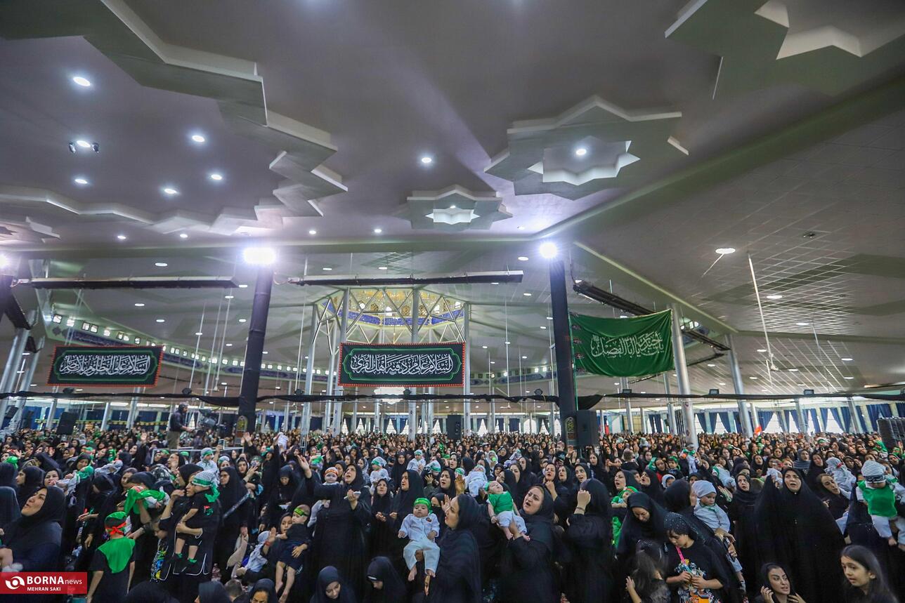 مراسم شیرخوارگان حسینی در اراک