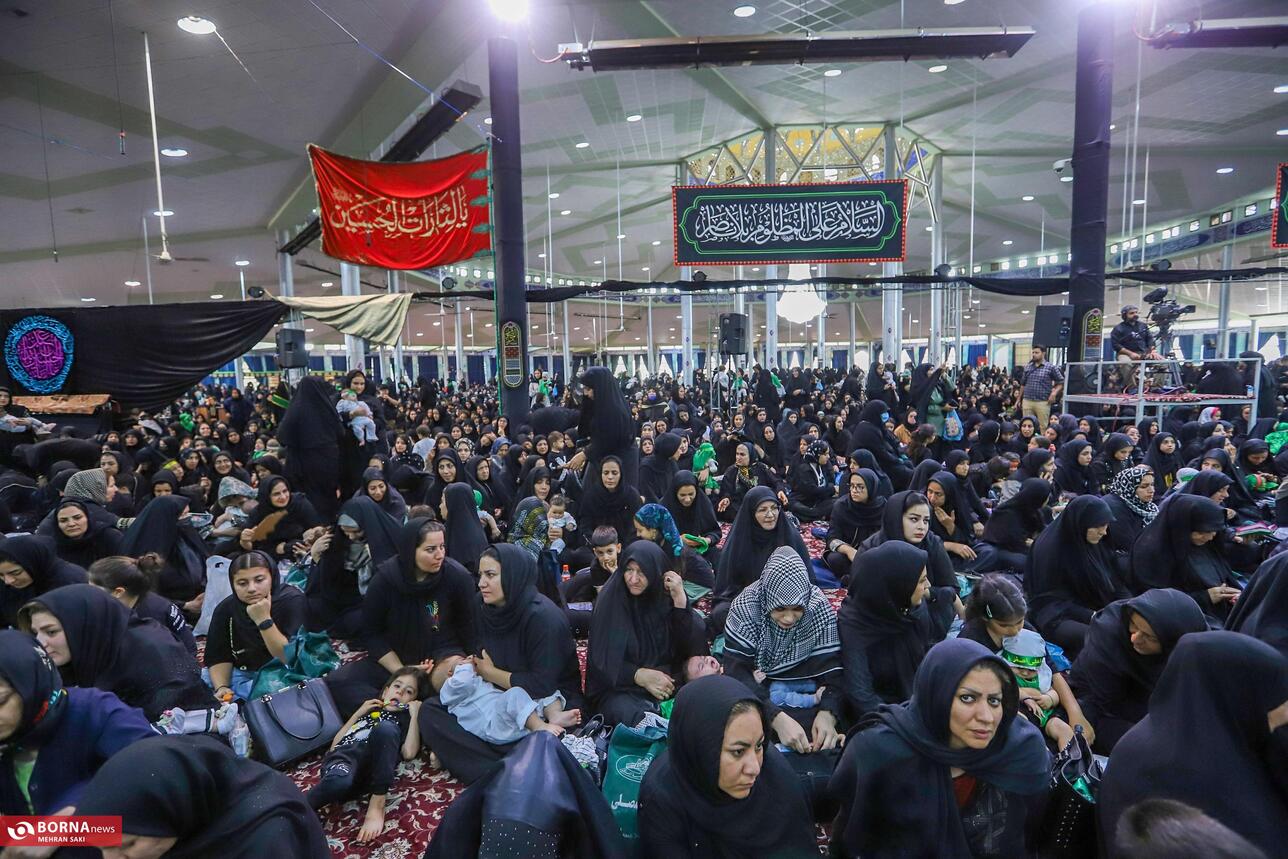 مراسم شیرخوارگان حسینی در اراک