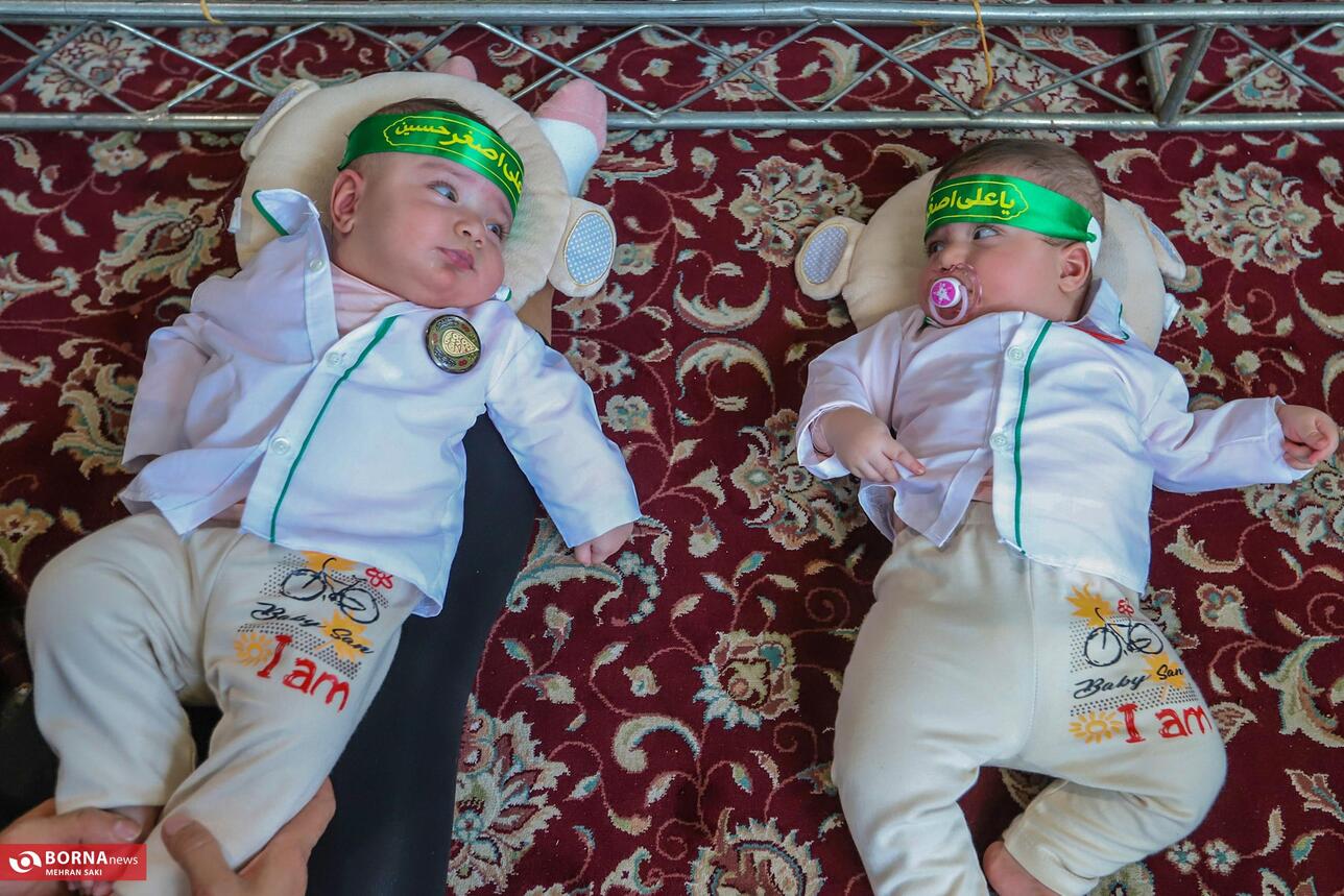 مراسم شیرخوارگان حسینی در اراک