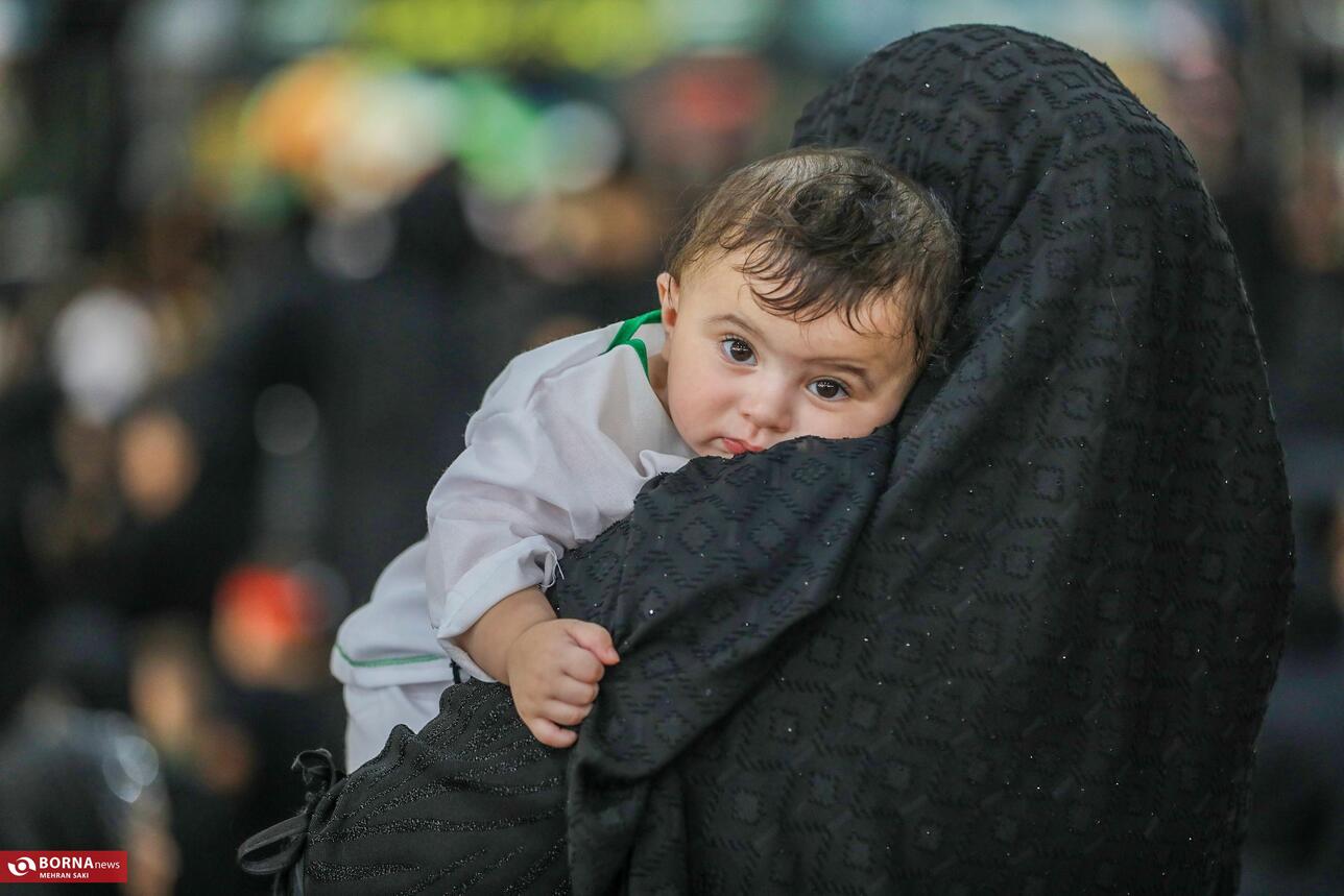 مراسم شیرخوارگان حسینی در اراک