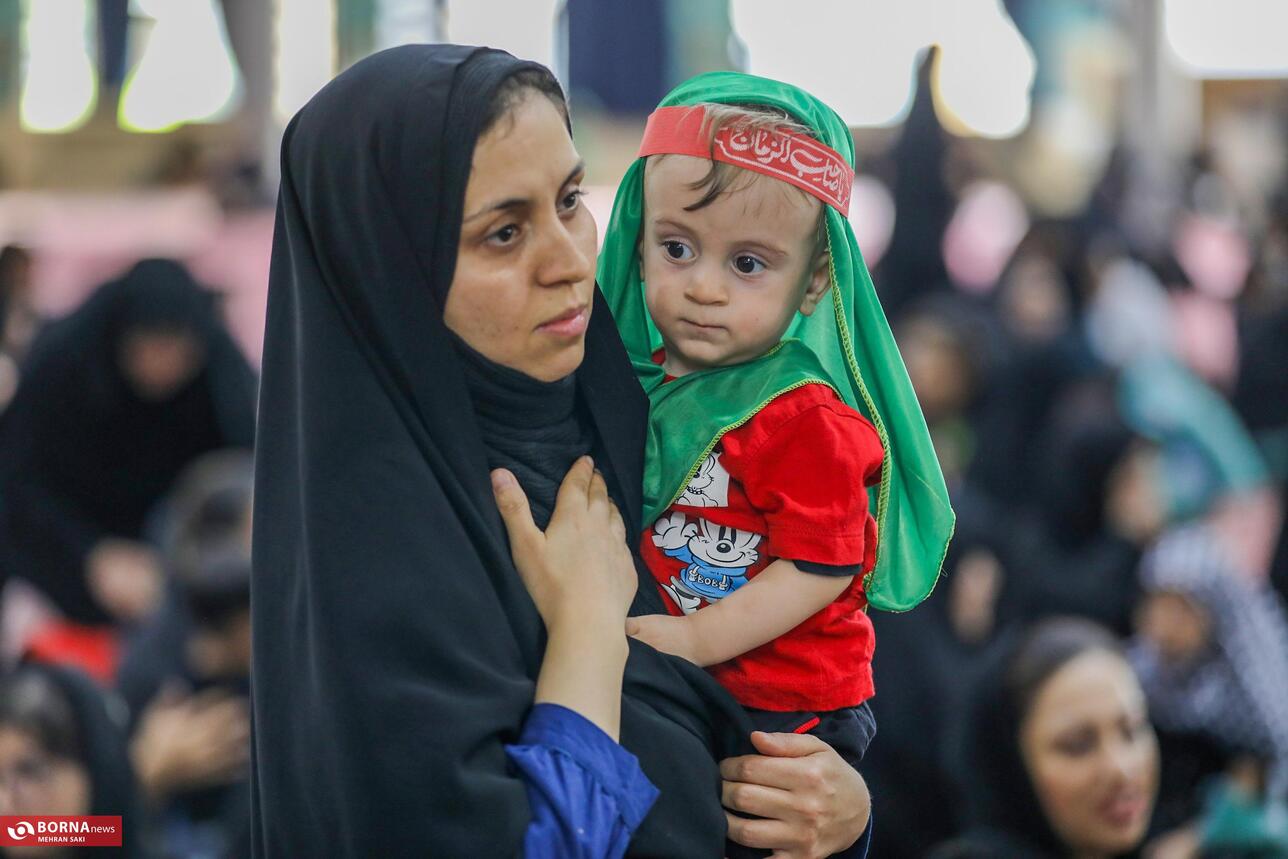 مراسم شیرخوارگان حسینی در اراک