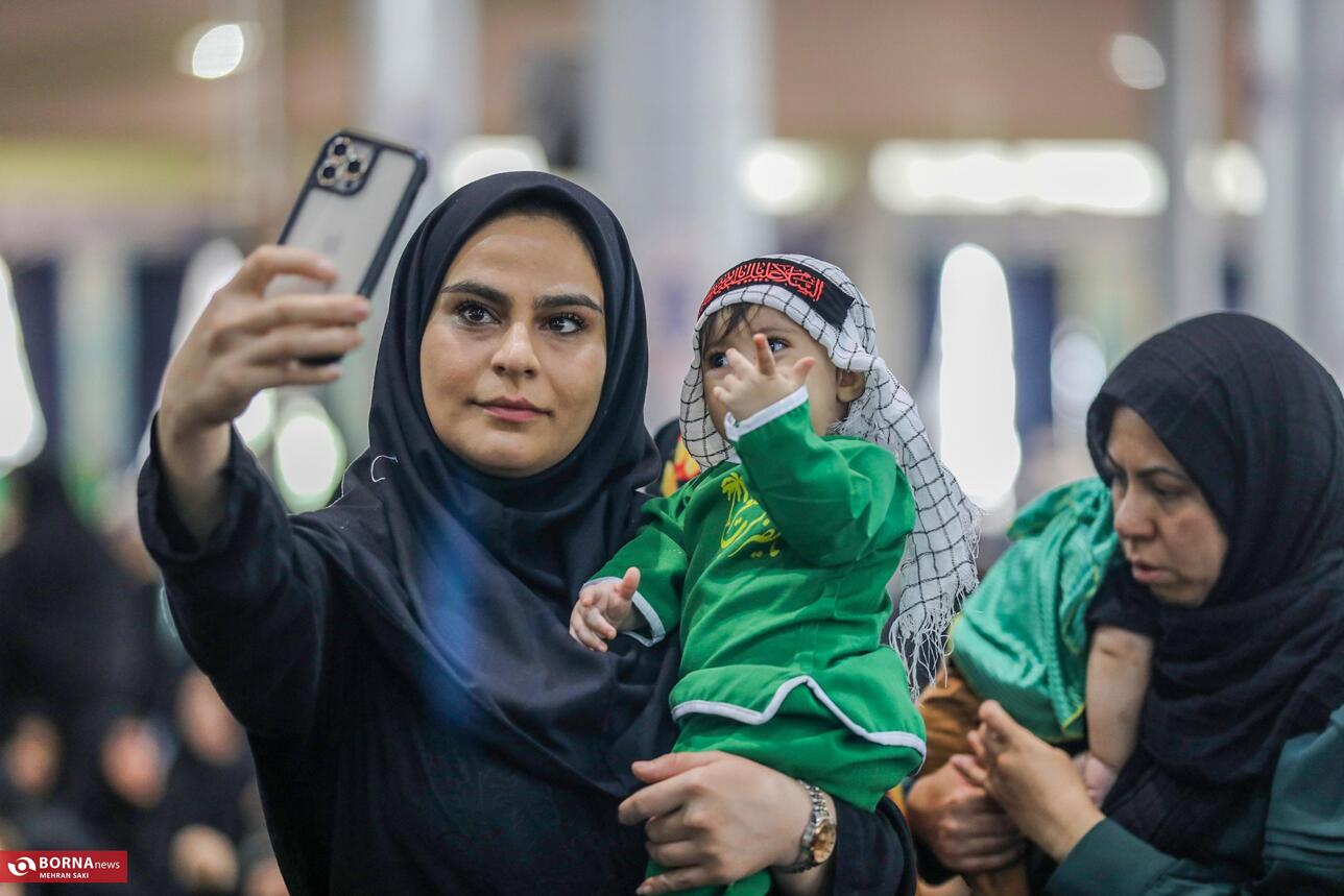 مراسم شیرخوارگان حسینی در اراک