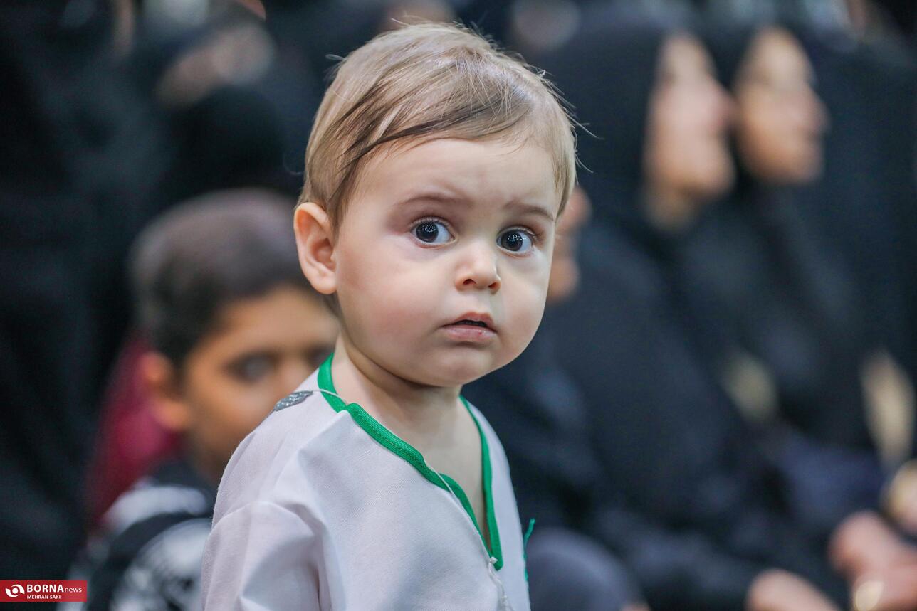 مراسم شیرخوارگان حسینی در اراک
