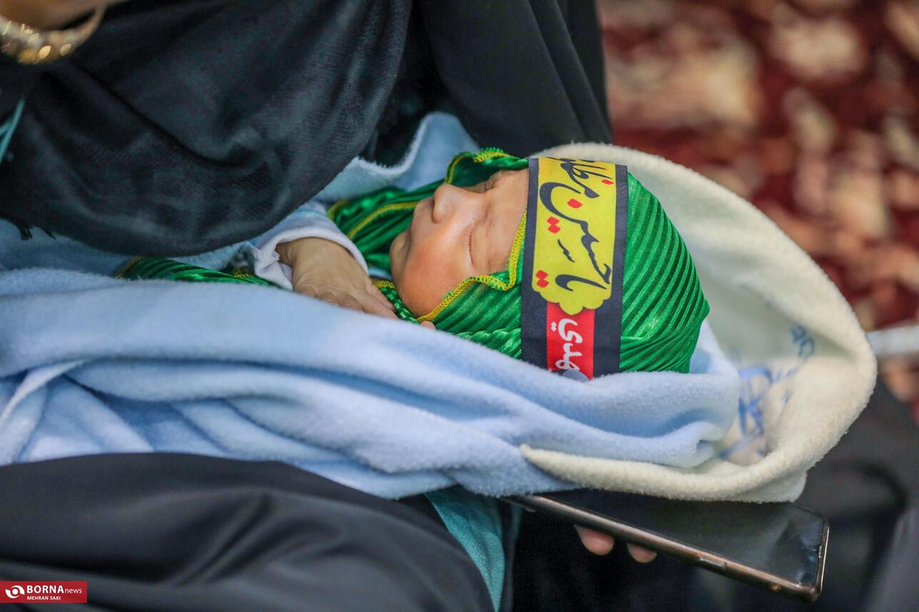 مراسم شیرخوارگان حسینی در اراک