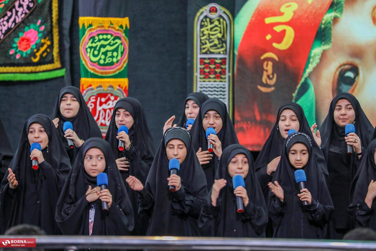 مراسم شیرخوارگان حسینی در اراک