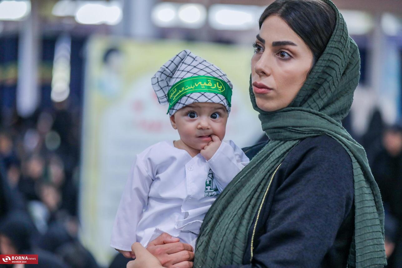 مراسم شیرخوارگان حسینی در اراک