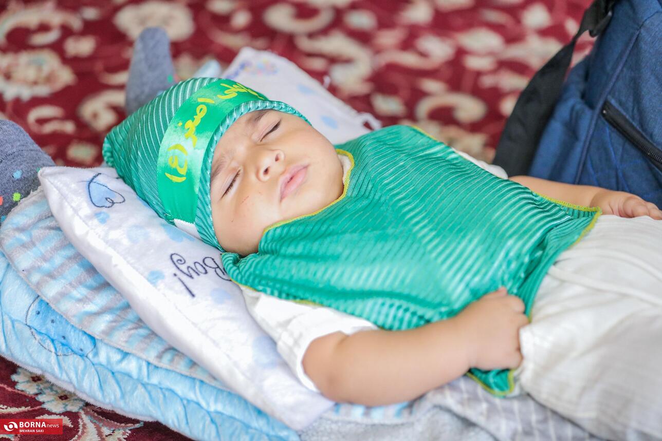 مراسم شیرخوارگان حسینی در اراک