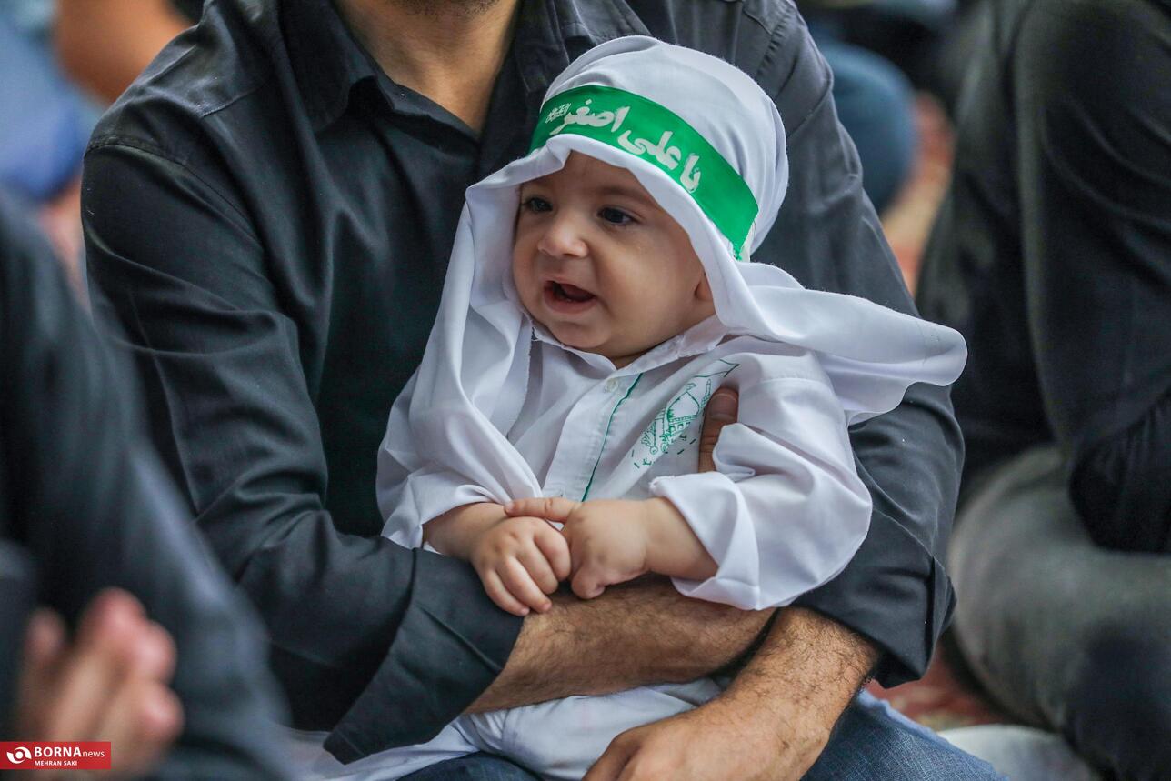 مراسم شیرخوارگان حسینی در اراک