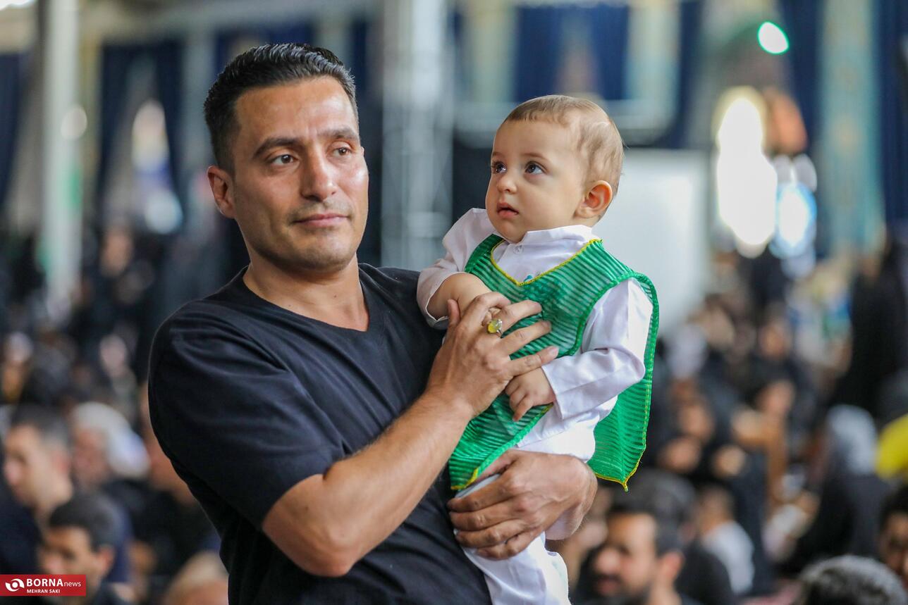 مراسم شیرخوارگان حسینی در اراک