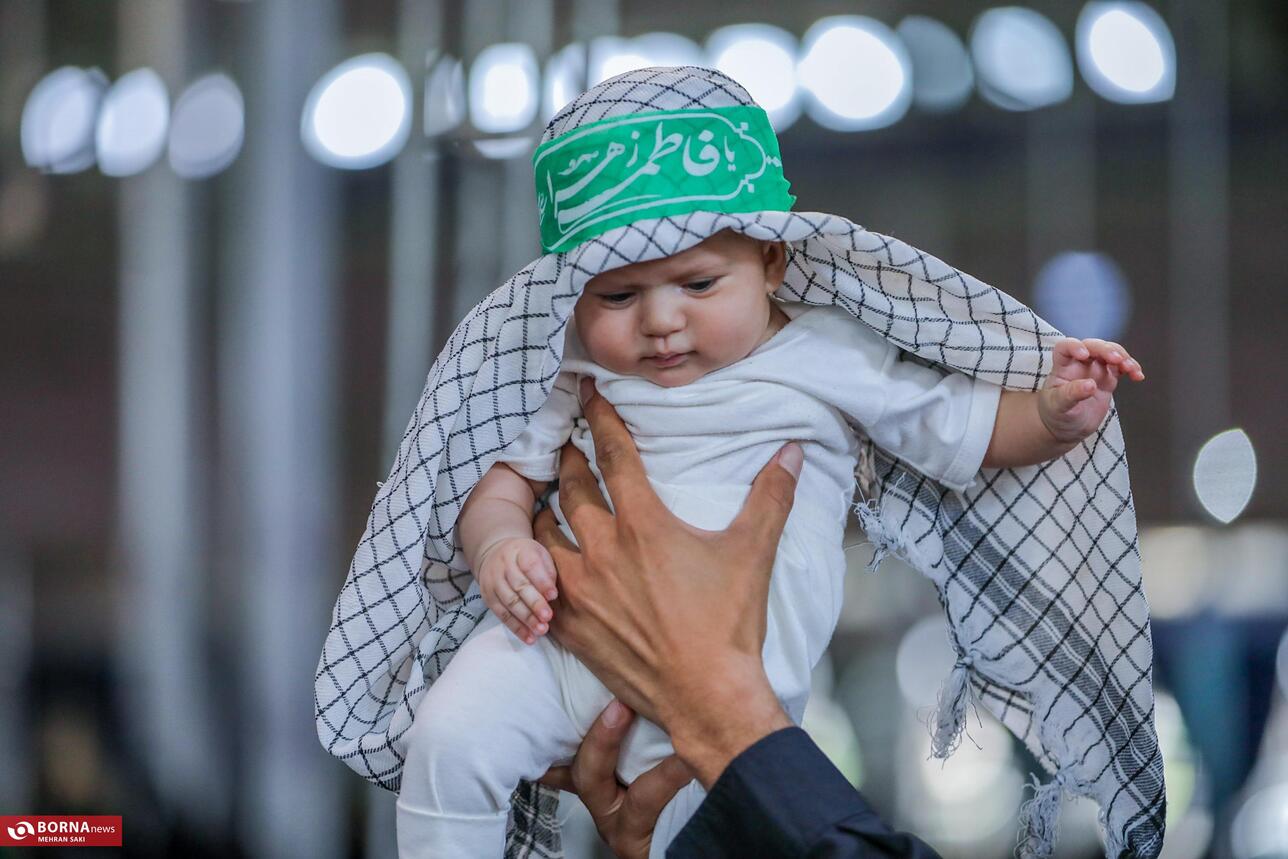 مراسم شیرخوارگان حسینی در اراک